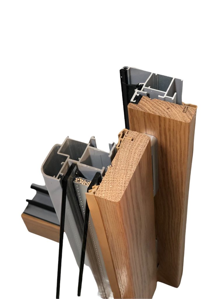 Alumader Ventanas mixtas de madera y aluminio